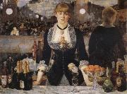 Edouard Manet A Bar at the Folies Bergere France oil painting artist